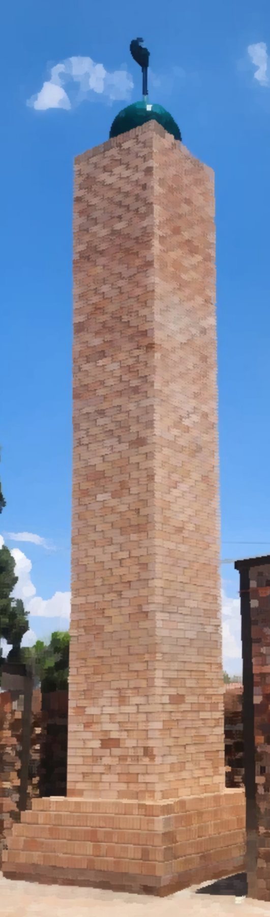 Minaret Under Construction — Kimberley, Northern Cape